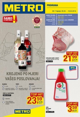 Metro katalog Prehrana Osijek Varaždin