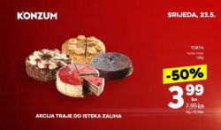 Konzum akcija hit dana torta