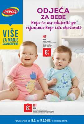 Pepco katalog Odjeća za bebe