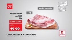 Kaufland akcija svinjsko carsko meso