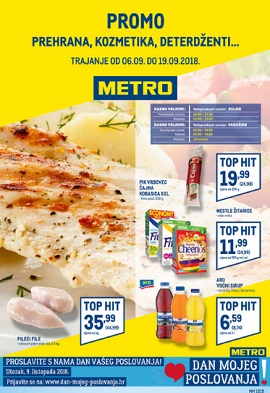 Metro katalog prehrana Osijek Varaždin