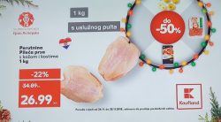 Kaufland akcija pileća prsa