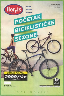 Hervis katalog Početak biciklističke sezone