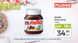 Plodine akcija Nutella
