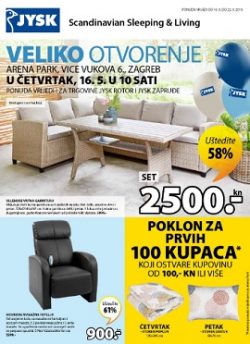 JYSK katalog Otvorenje Arena park