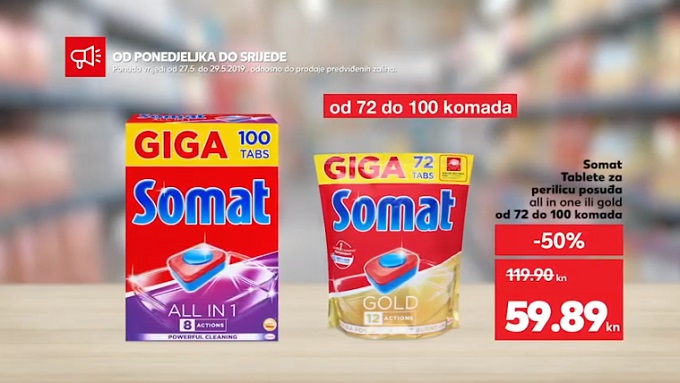 Kaufland akcija Somat tablete