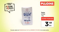 Plodine akcija šećer