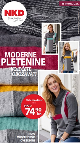 NKD katalog Moderne pletenine