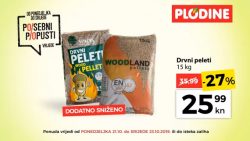 Plodine akcija drvni peleti