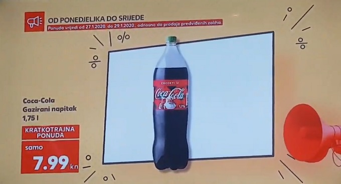 Kaufland akcija Coca Cola