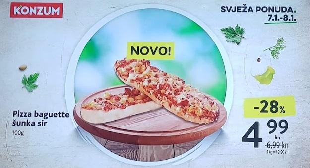 Konzum akcija pizza