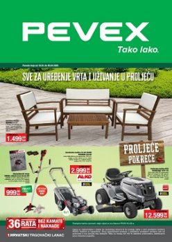 Pevex katalog Sve za uređenje vrta