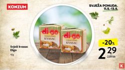 Konzum akcija kvasac