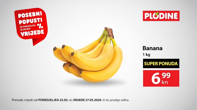 Plodine akcija banane