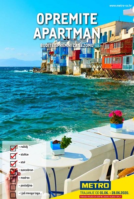 Metro katalog Opremite apartman