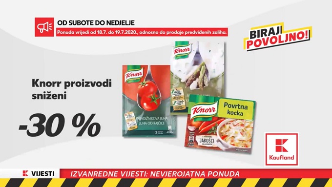 Kaufland akcija Knorr