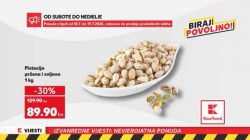 Kaufland akcija pistacija