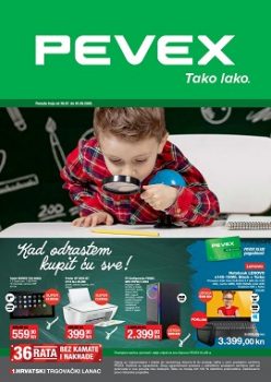 Pevex katalog Škola