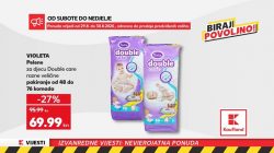 Kaufland akcija Violeta pelene