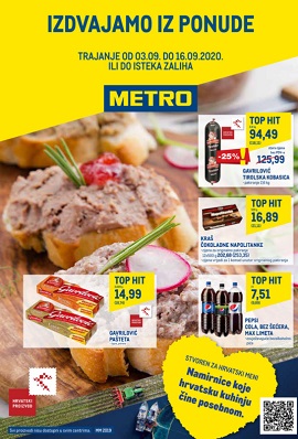 Metro katalog prehrana Zagreb
