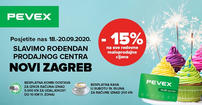 Pevex akcija Novi Zagreb