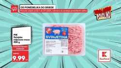 Kaufland akcija svinjsko mljeveno mesoKaufland akcija svinjsko mljeveno meso
