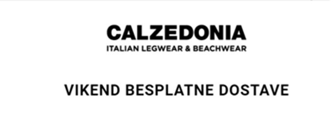 Calzedonia webshop akcija besplatna dostava