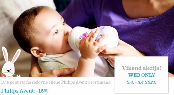 Baby Center webshop akcija 15% na Philips Avent