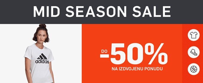 Sport Vision webshop akcija Mid season sale
