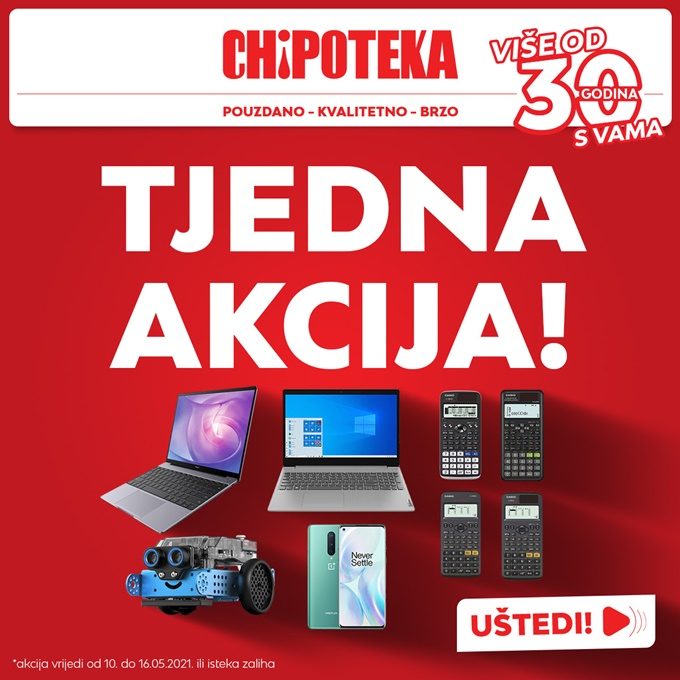 Chipoteka webshop akcija tjedna do 16.05.