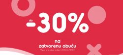 Ciciban webshop akcija do 30% na zatvorenu obuću