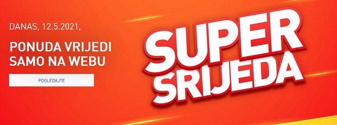 Intersport webshop akcija Super srijeda 12.05.