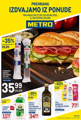 Metro katalog prehrana