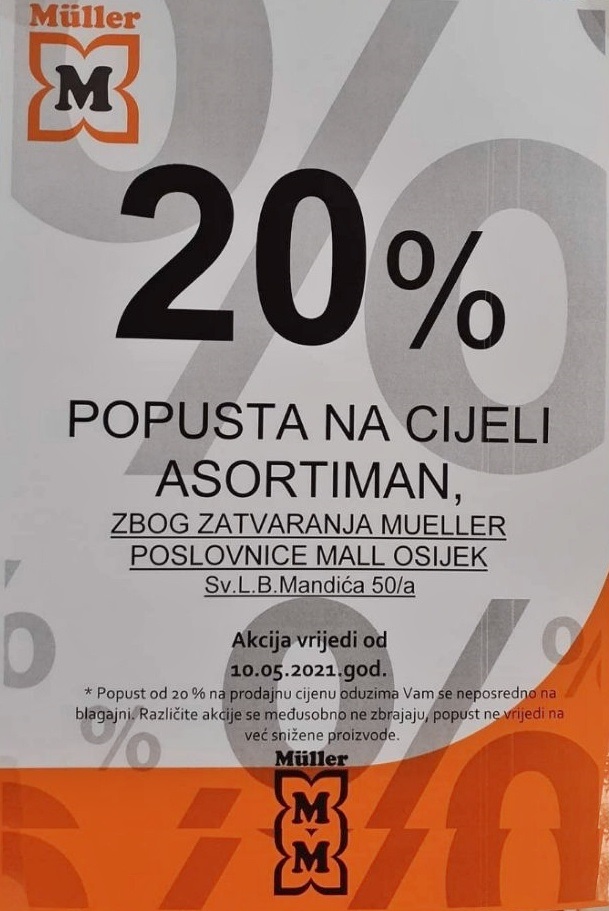 Muller Osijek Mall