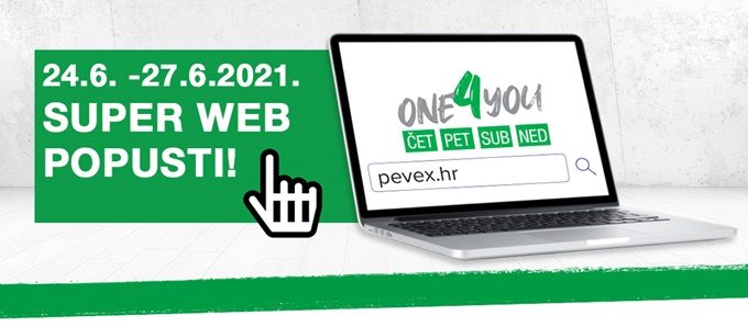 Pevex webshop akcija do 27.06.