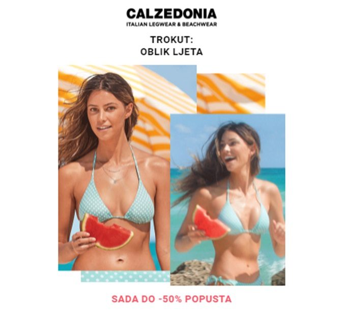 Calzetonia webshop akcija Bikini 50 posto