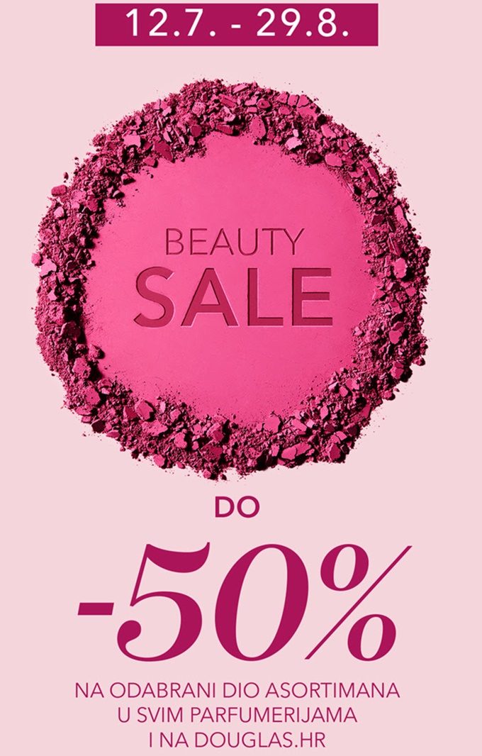 Douglas webshop akcija Beauty sale do 50% popusta