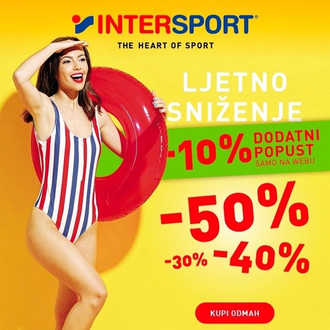 Intersport webshop akcija 10% dodatnog popusta
