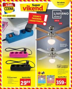 Lidl vikend akcija neprehrana