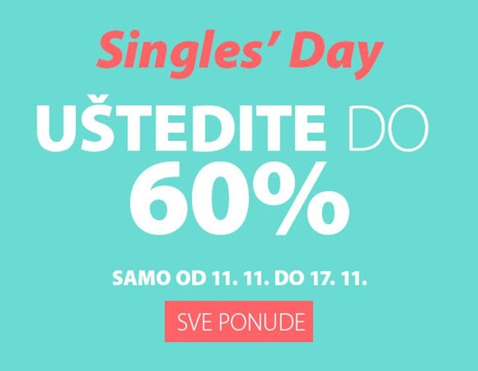 Jysk webshop akcija Singles' day