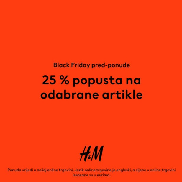 H&M Black Friday popusti