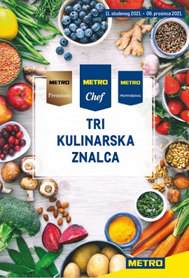 Metro katalog Tri kulinarska znalca 