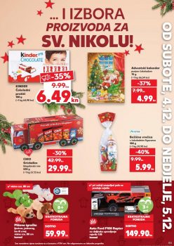 Kaufland vikend akcija Sveti Nikola