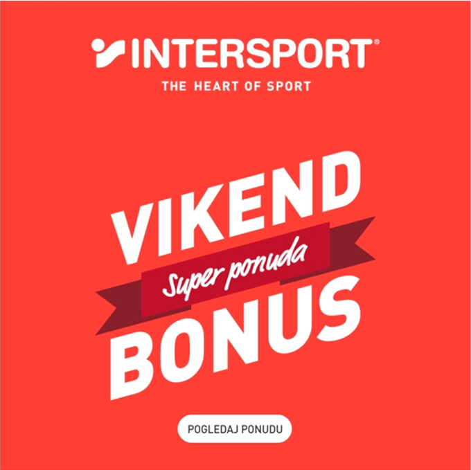 Intersport webshop akcija Vikend bonus do 17.01.