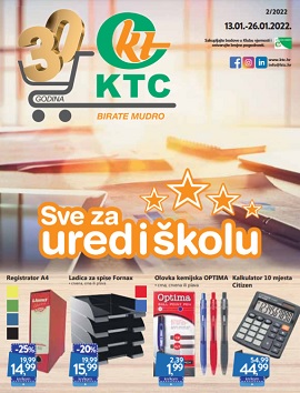 KTC katalog Sve za ured i školu