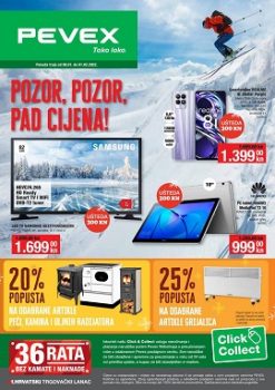 Pevex katalog Pad cijena