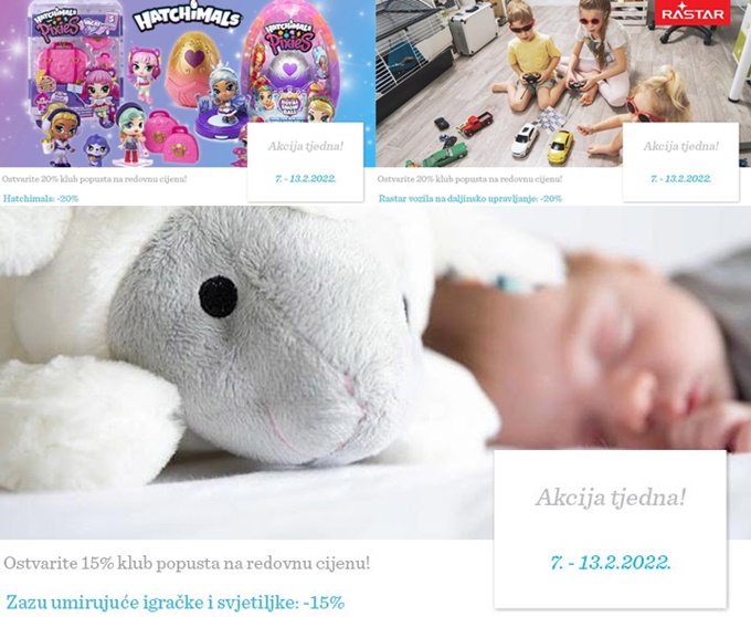 Baby Center webshop akcija tjedna do 13.02