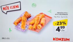 Konzum akcija meksička pita