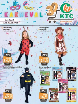 KTC katalog Karneval