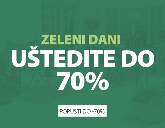 Jysk webshop akcija Zeleni dani do 06.03.